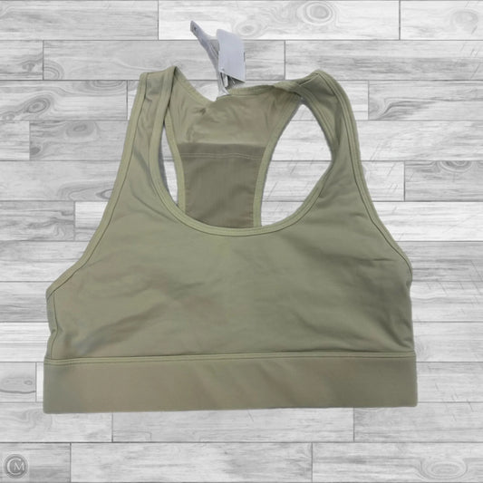 Athletic Bra By Clothes Mentor In Green, Size: M