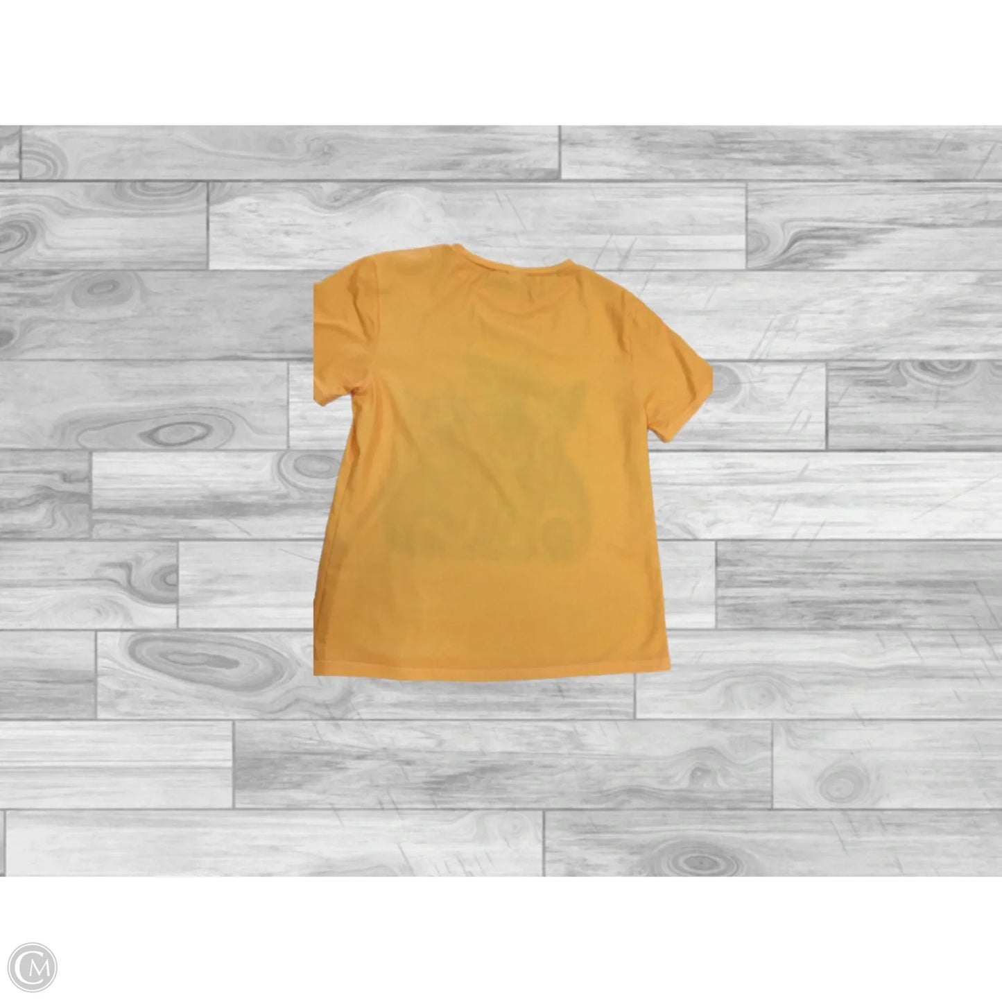 Top Short Sleeve By Clothes Mentor In Orange, Size: M