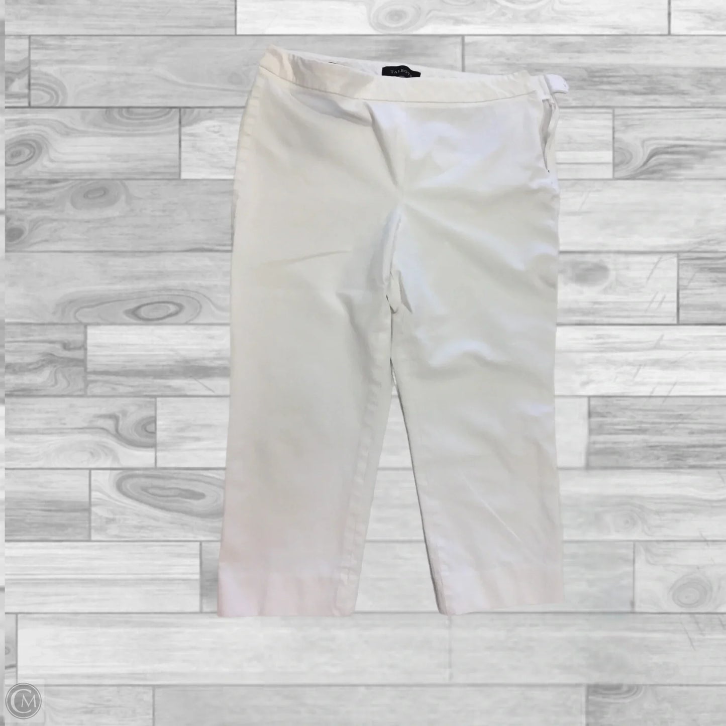 Capris By Talbots In White, Size: 10p