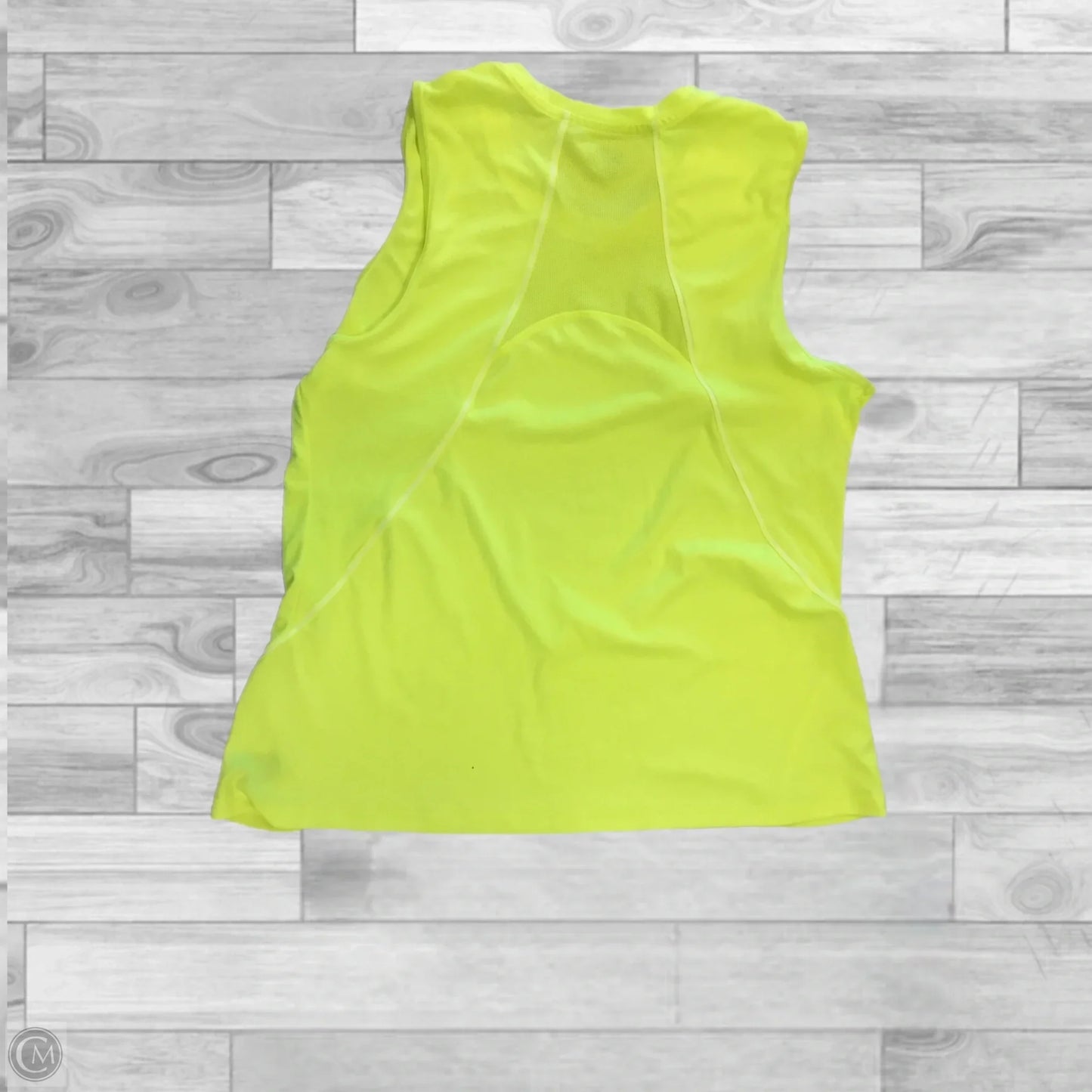Top Sleeveless By Champion In Yellow, Size: Xxl
