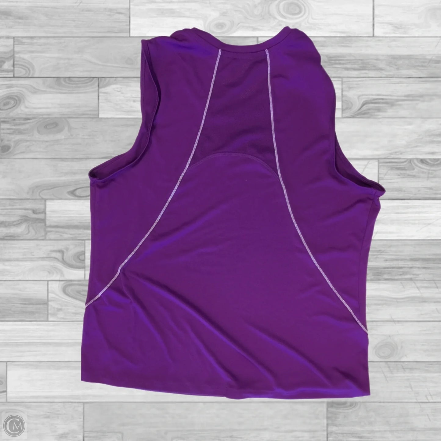 Top Sleeveless By Champagne In Purple, Size: Xxl