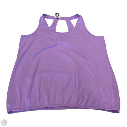 Tank Top By Tek Gear In Purple, Size: Xl
