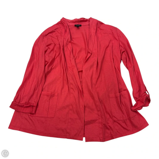 Cardigan By Talbots In Orange, Size: L
