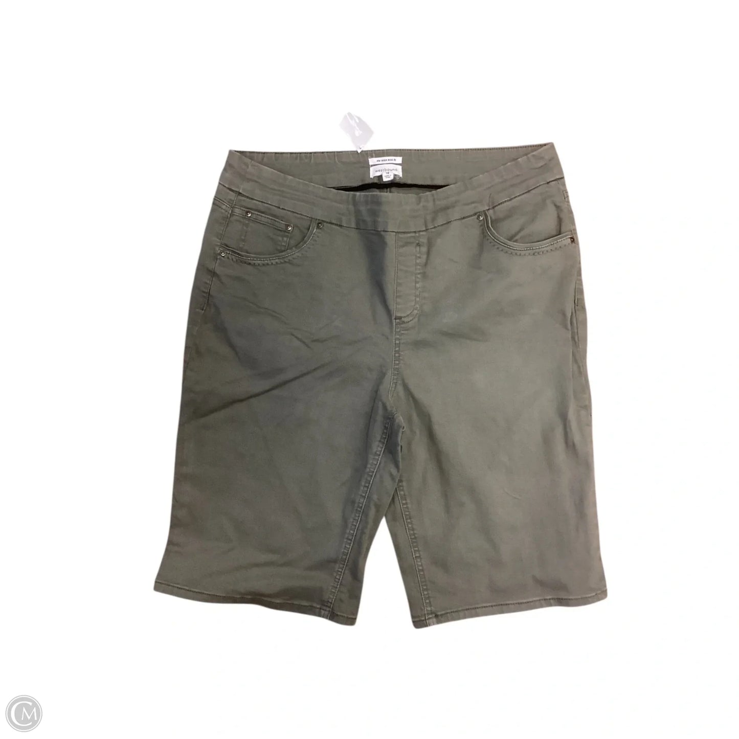 Shorts By West Bound In Green, Size: 16
