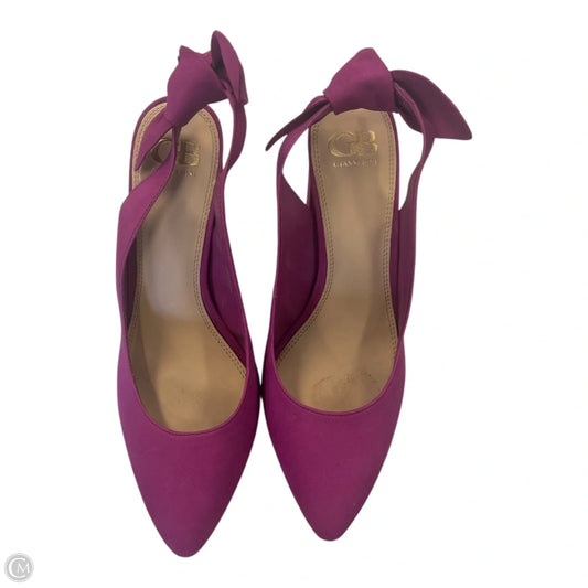 Sandals Heels Block By Gianni Bini In Pink, Size: 10