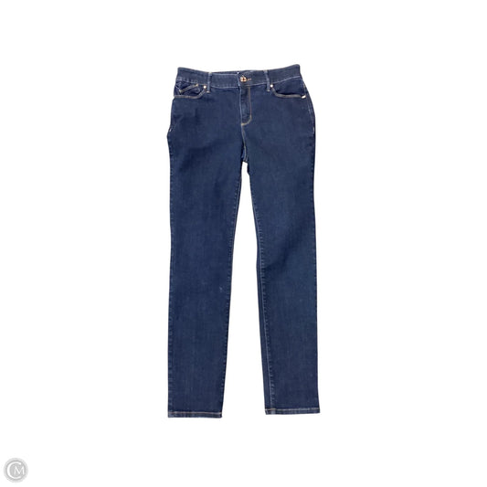 Jeans Skinny By Chicos In Blue, Size: 0