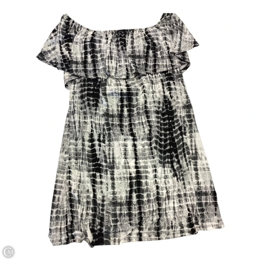 Dress Casual Short By Clothes Mentor In Grey, Size: L