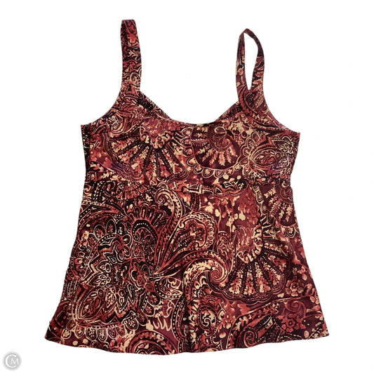 Top Sleeveless By Inc In Multi-colored, Size: 10p