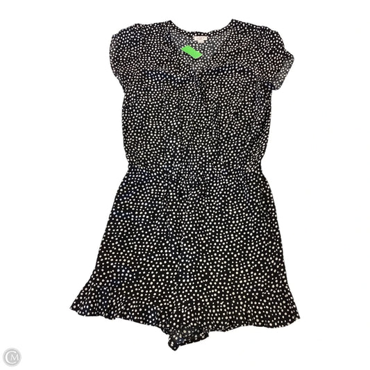 Dress Casual Short By Loft In Polkadot Pattern, Size: Mp