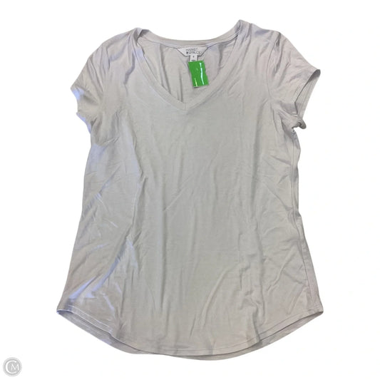 Top Short Sleeve By Market & Spruce In White, Size: M
