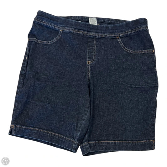 Shorts By Terra & Sky In Blue, Size: 14