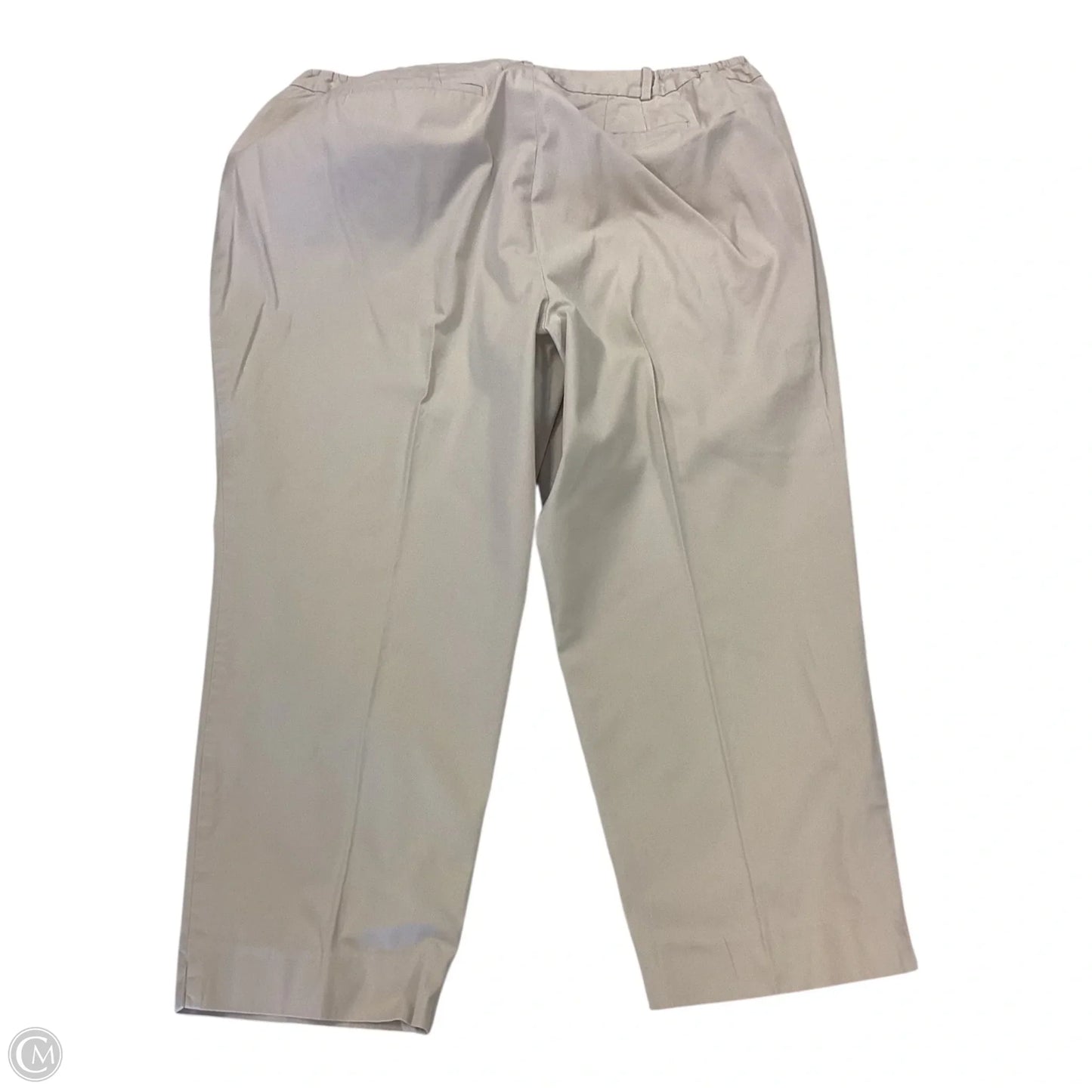 Capris By Talbots In Tan, Size: 20