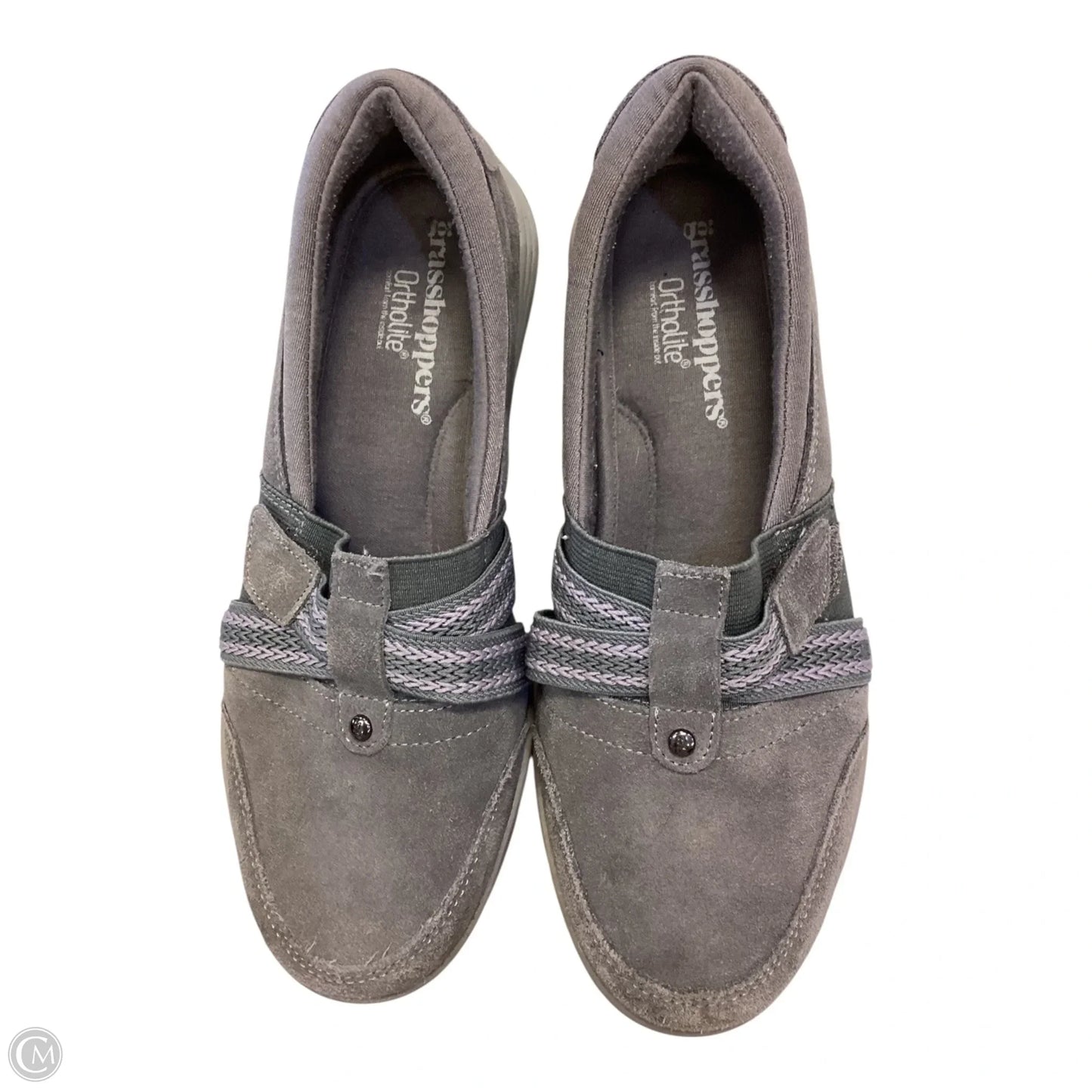 Shoes Flats By Grasshoppers In Grey, Size: 7.5
