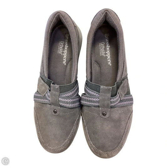 Shoes Flats By Grasshoppers In Grey, Size: 7.5