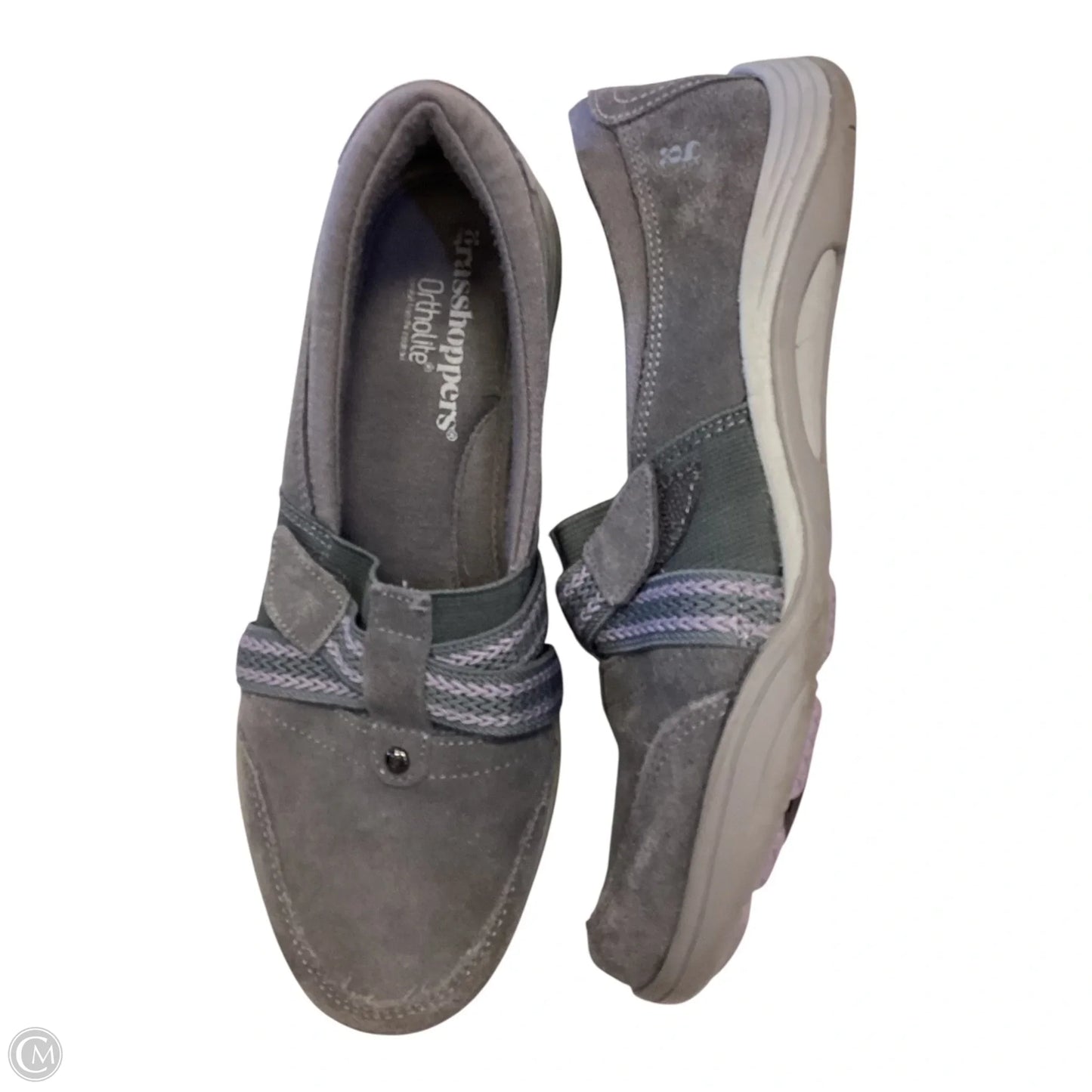 Shoes Flats By Grasshoppers In Grey, Size: 7.5