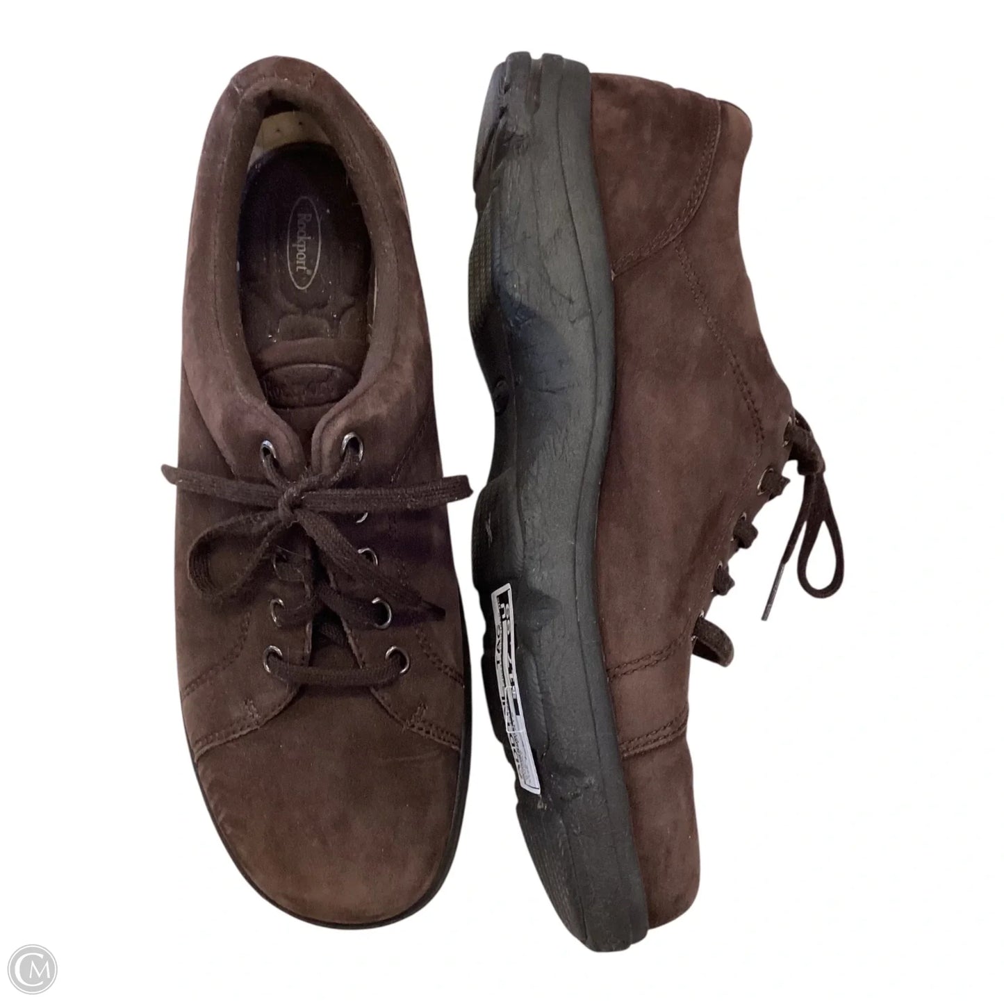 Shoes Flats By Rockport In Brown, Size: 7.5