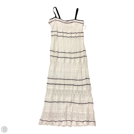 Dress Casual Maxi By Abercrombie And Fitch In Black & White, Size: Xl