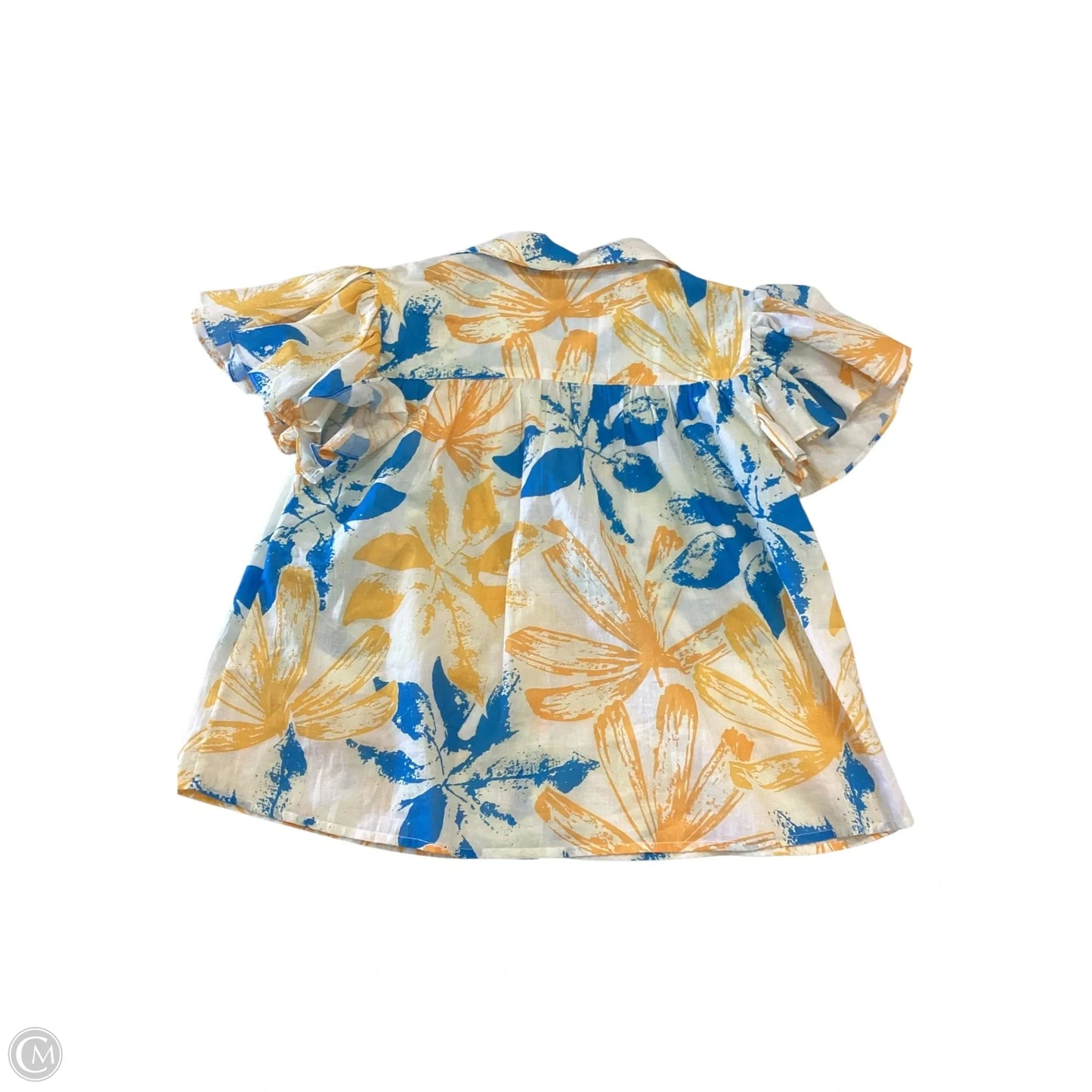 Top Short Sleeve By Elizabeth And James In Multi-colored, Size: Xs