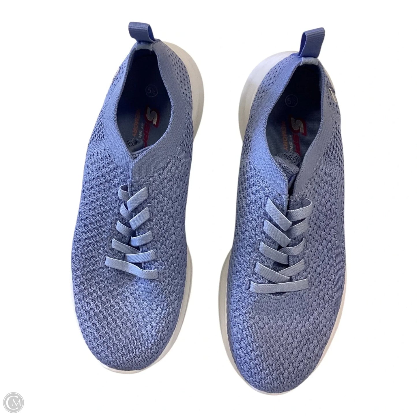 Shoes Athletic By Skechers In Blue, Size: 5.5