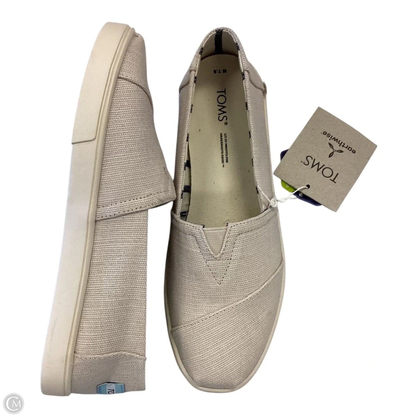 Shoes Flats By Toms In Tan, Size: 7.5