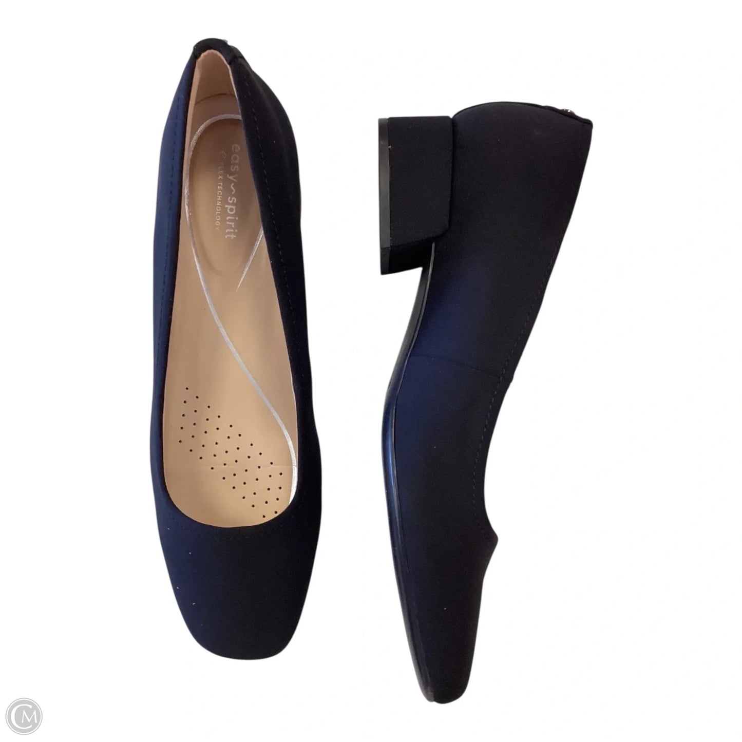 Shoes Heels Block By Easy Spirit In Black, Size: 11