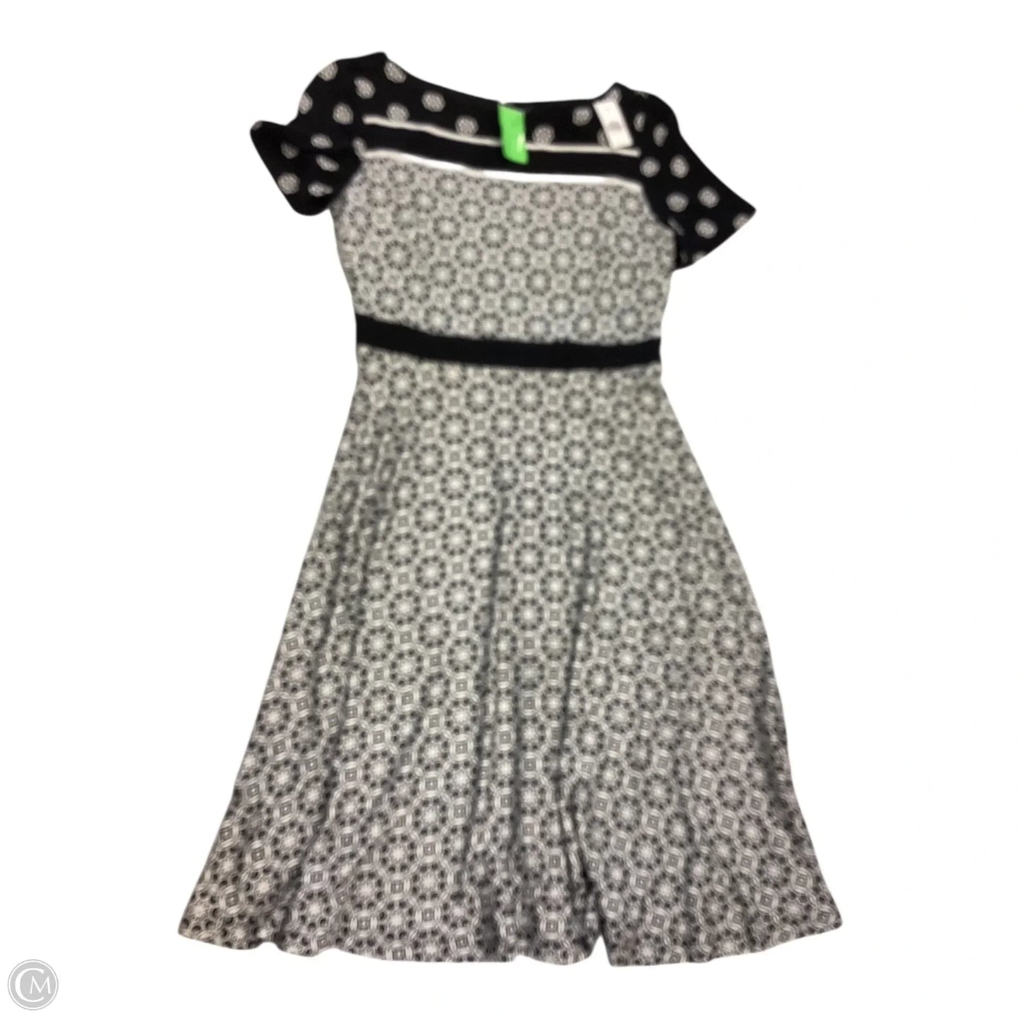 Dress Casual Short By Loft In Black & White, Size: 2