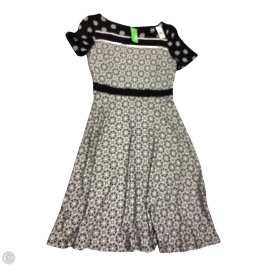 Dress Casual Short By Loft In Black & White, Size: 2