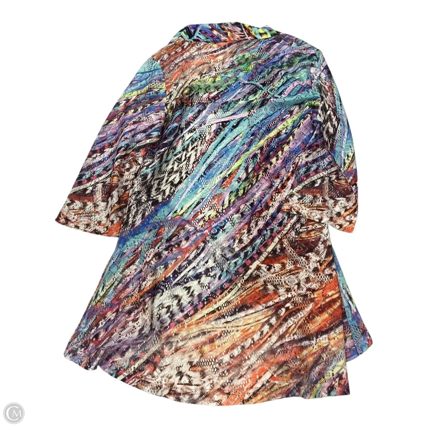 Cardigan By Clothes Mentor In Multi-colored, Size: S
