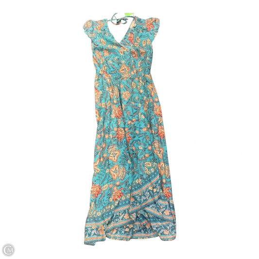 Dress Casual Maxi By Clothes Mentor In Blue, Size: M