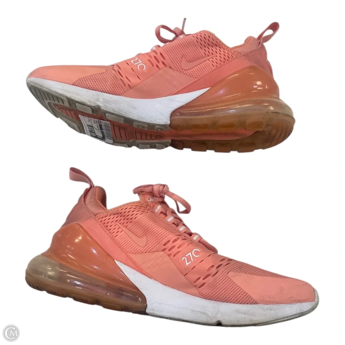 Shoes Athletic By Nike In Orange, Size: 9
