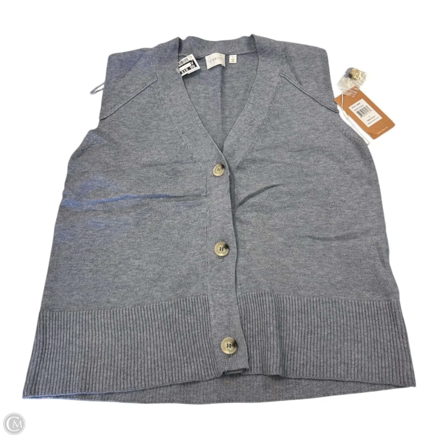 Vest Other By Cyrus In Blue, Size: L