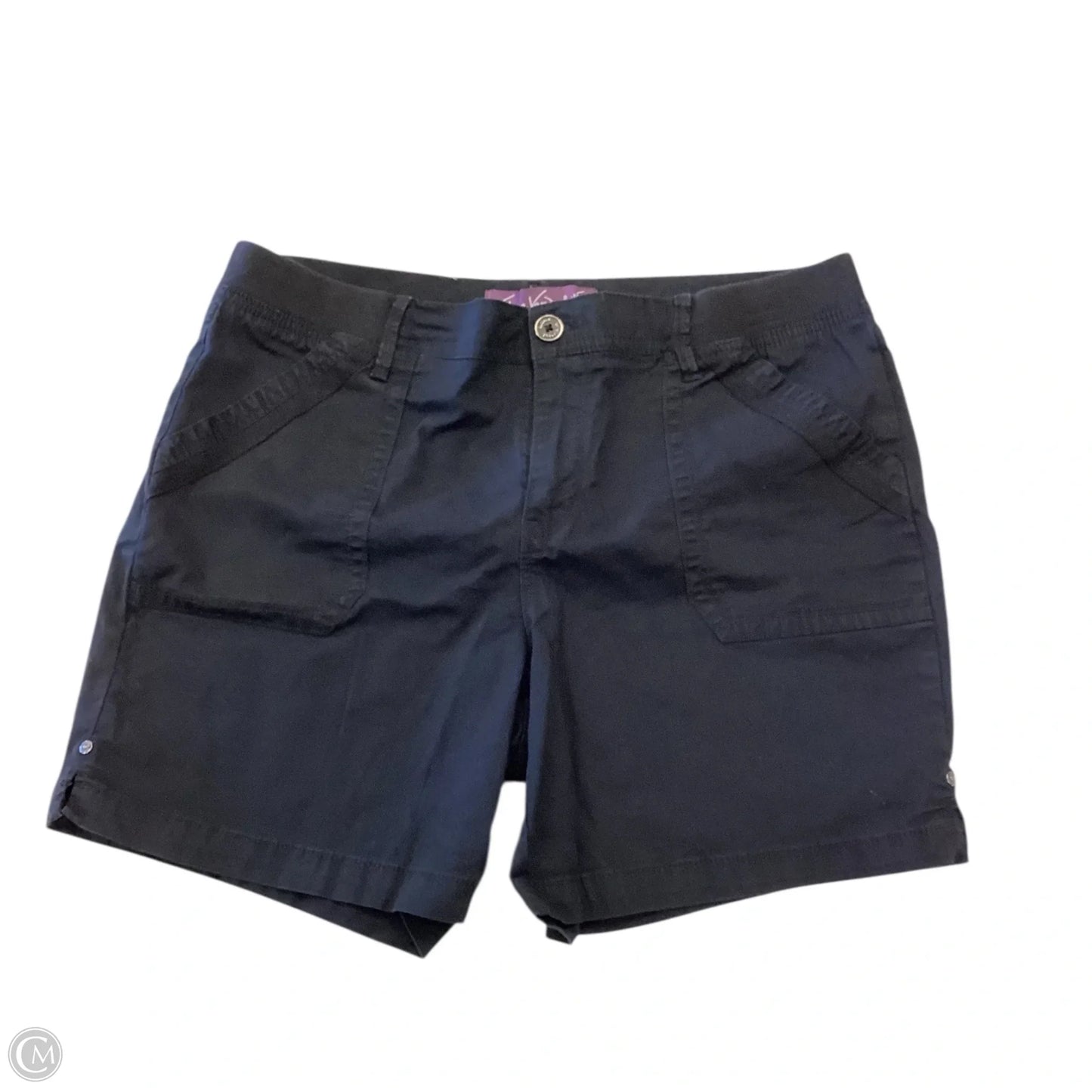Shorts By Gloria Vanderbilt In Black, Size: 10