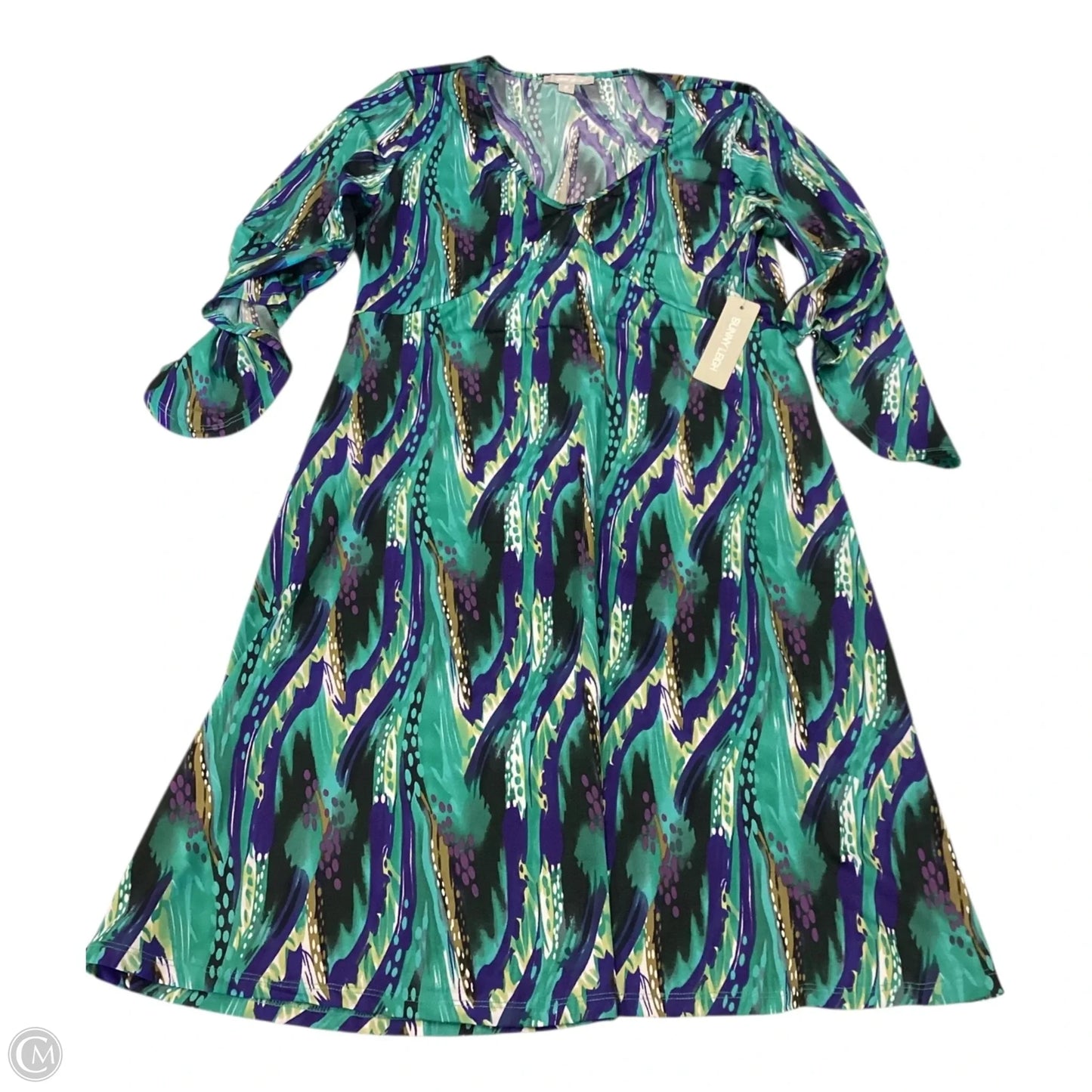 Dress Casual Short By Sunny Leigh In Green, Size: M