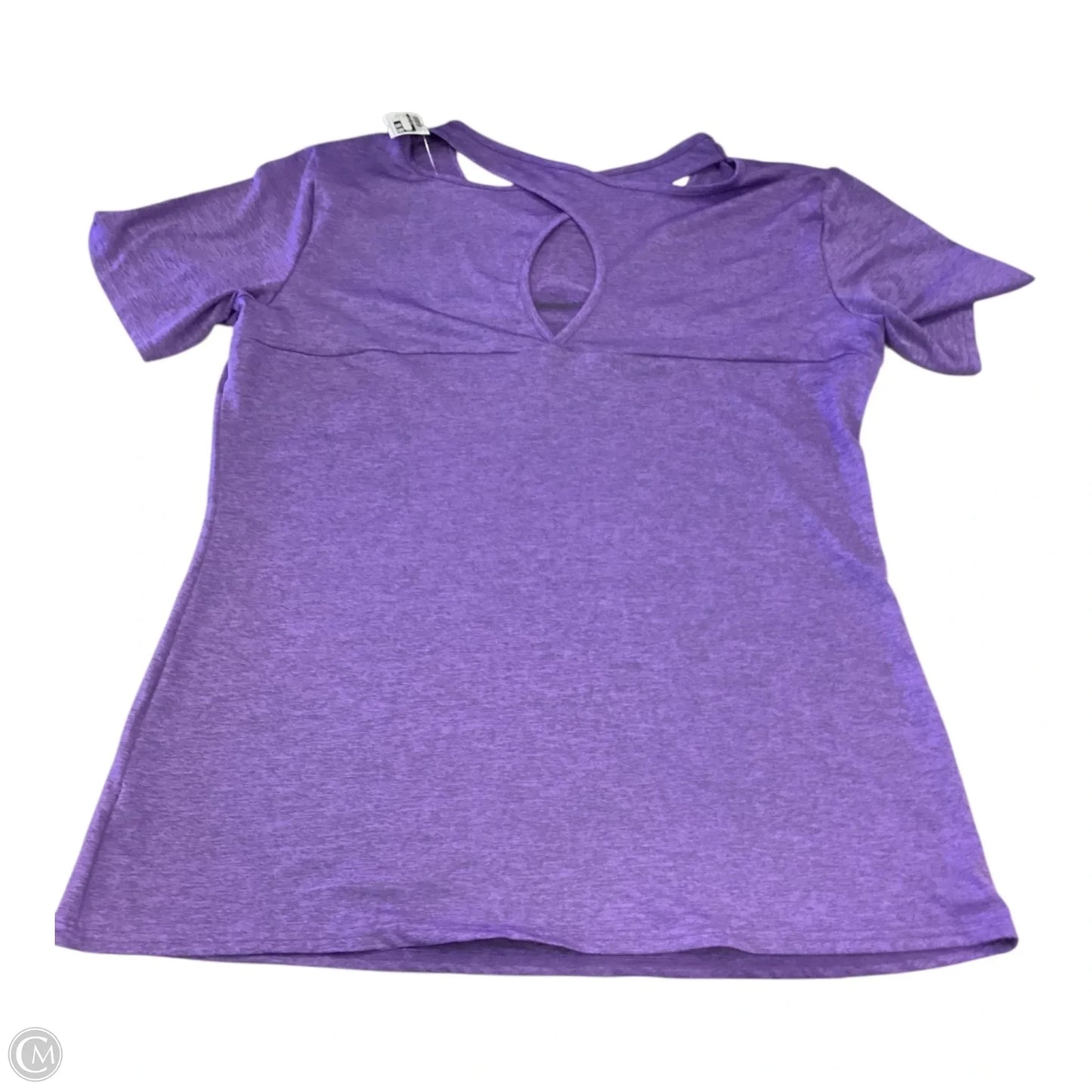 Top Short Sleeve By Clothes Mentor In Purple, Size: Xxl