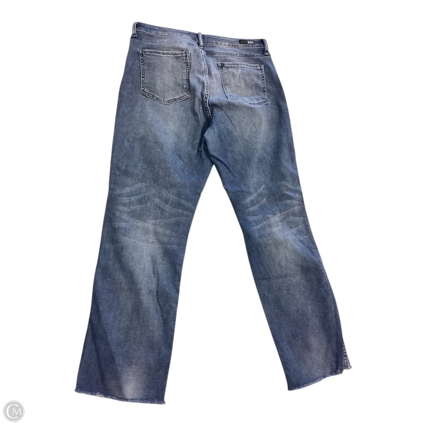 Jeans Cropped By Kut In Blue, Size: 12