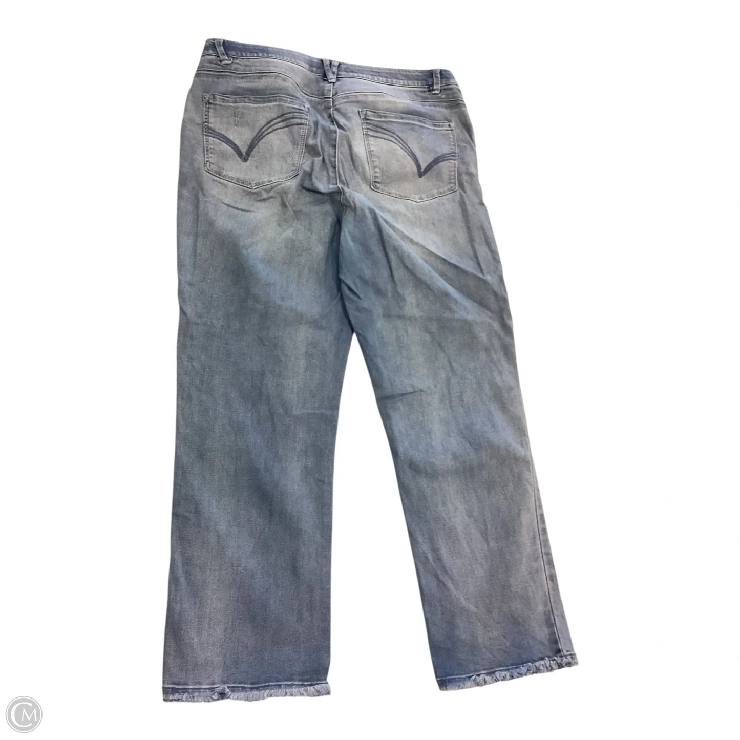 Jeans Cropped By Democracy In Blue, Size: 16