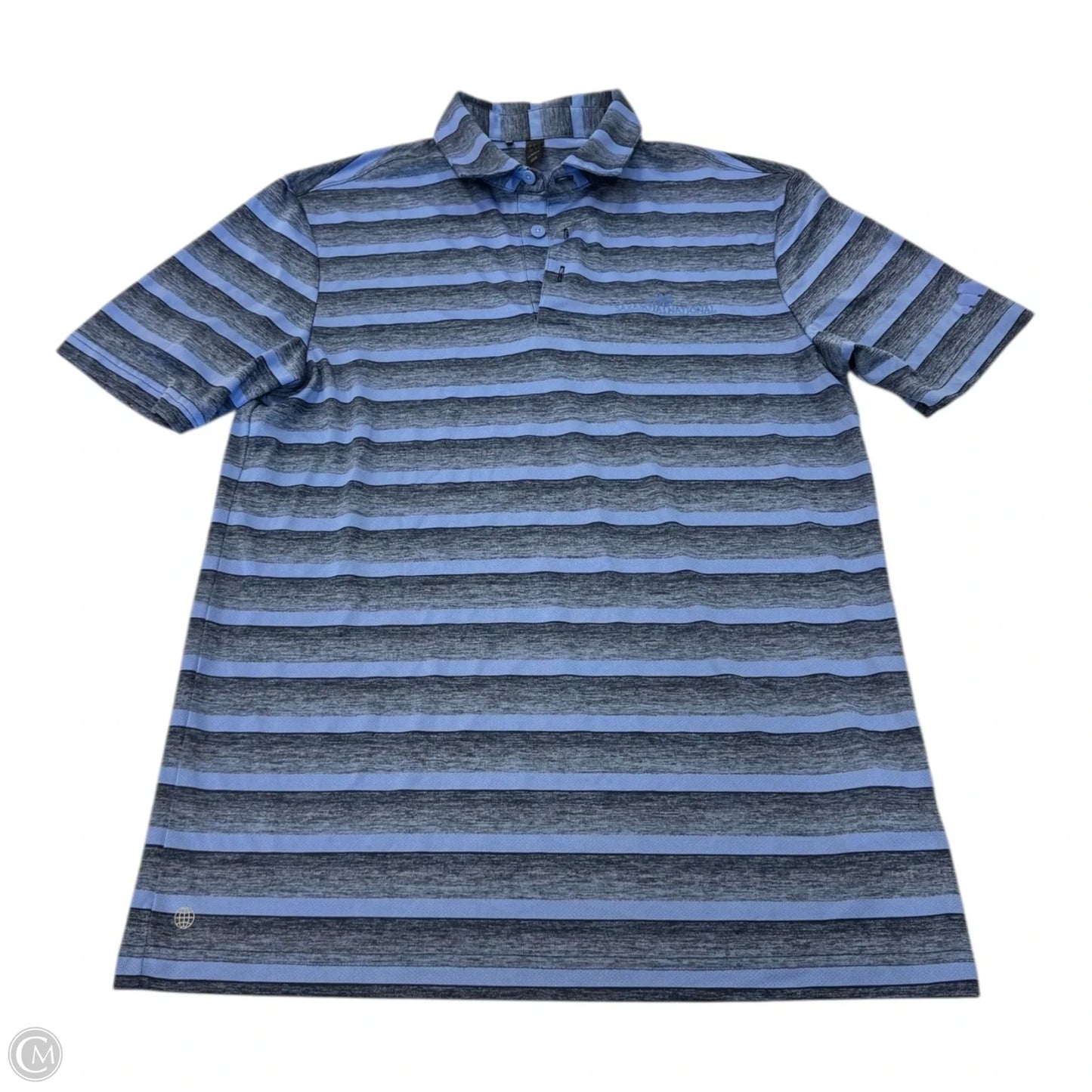 Top Short Sleeve By Adidas In Blue, Size: S