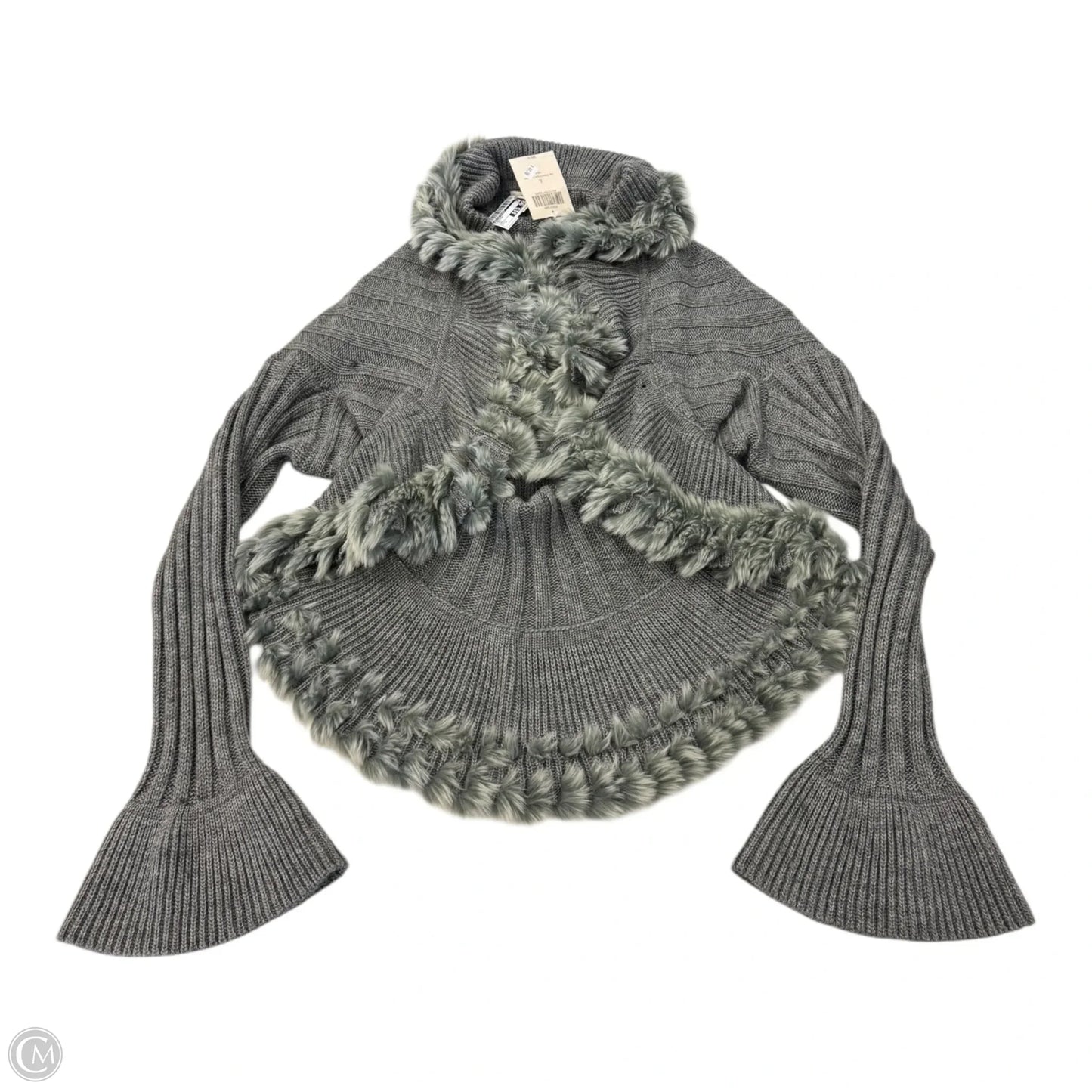 Cardigan By Boston Proper In Grey, Size: L