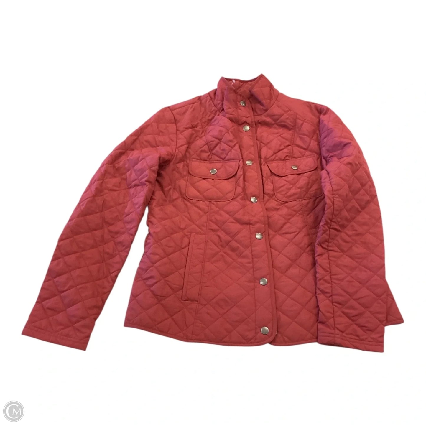 Jacket Puffer & Quilted By Merona In Red, Size: S