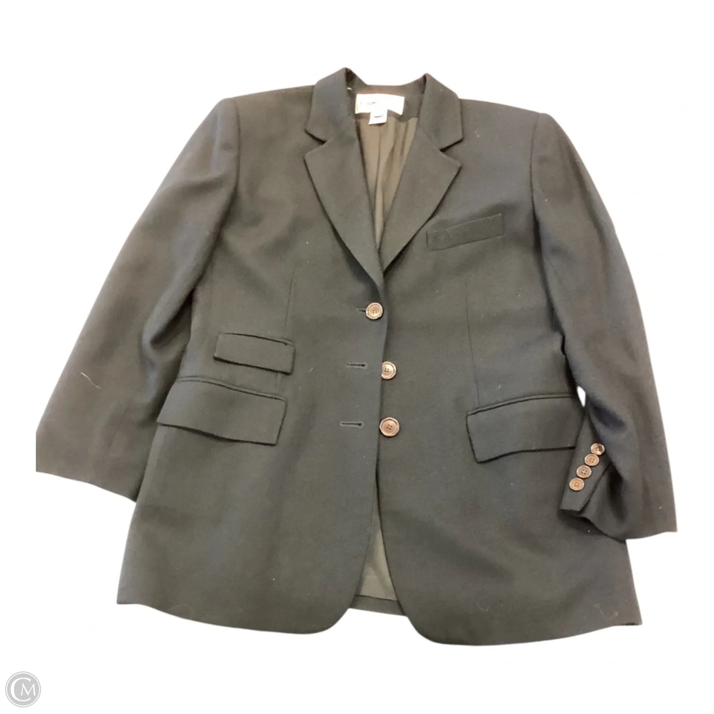 Blazer By Evan-picone In Black, Size: 12