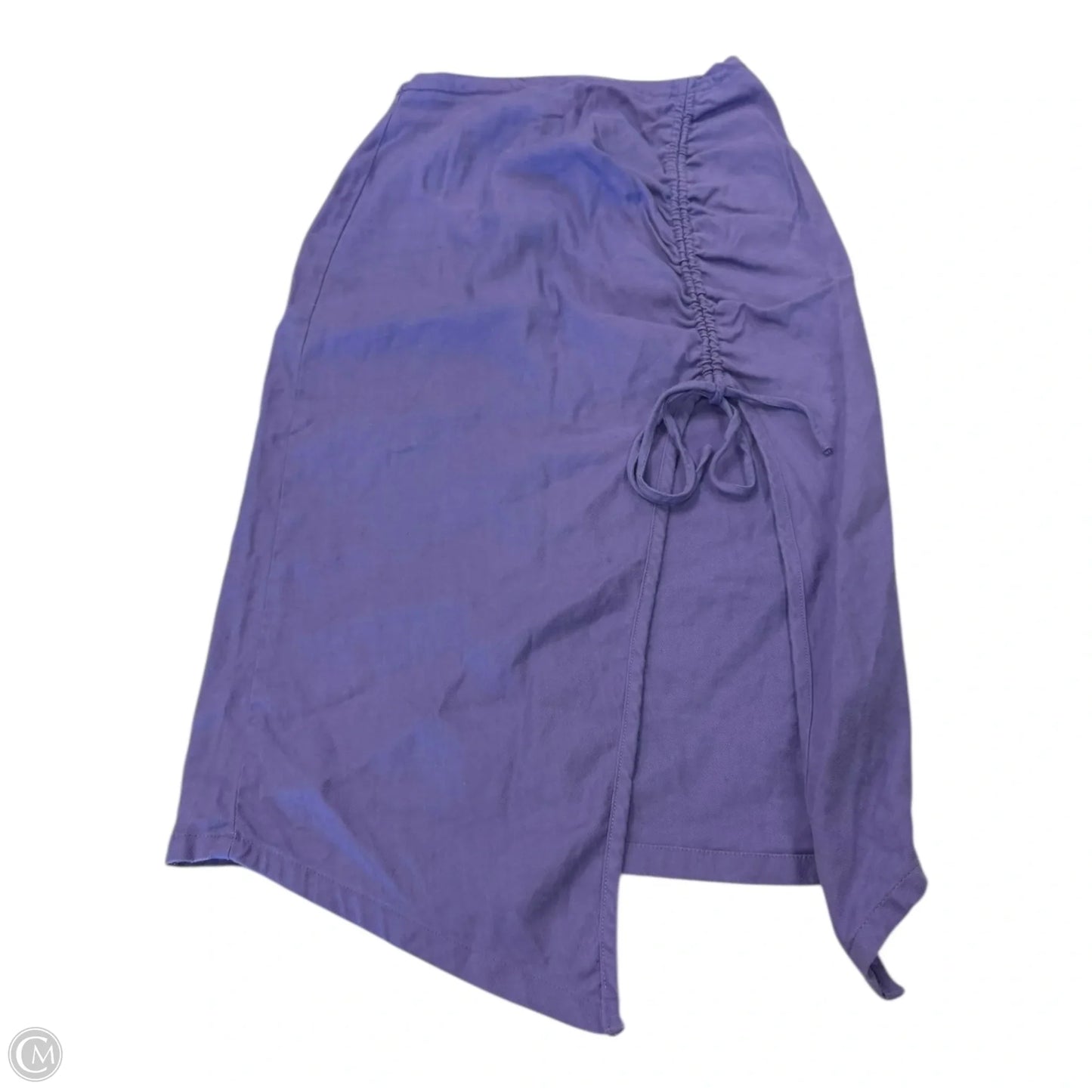 Skirt Midi By Anthropologie In Purple, Size: Xs