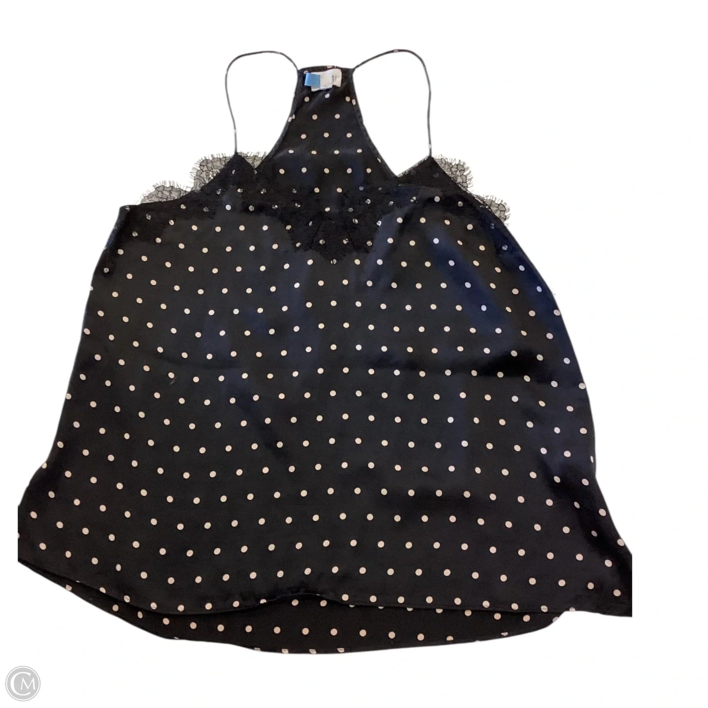 Top Cami By Clothes Mentor In Polkadot Pattern, Size: L