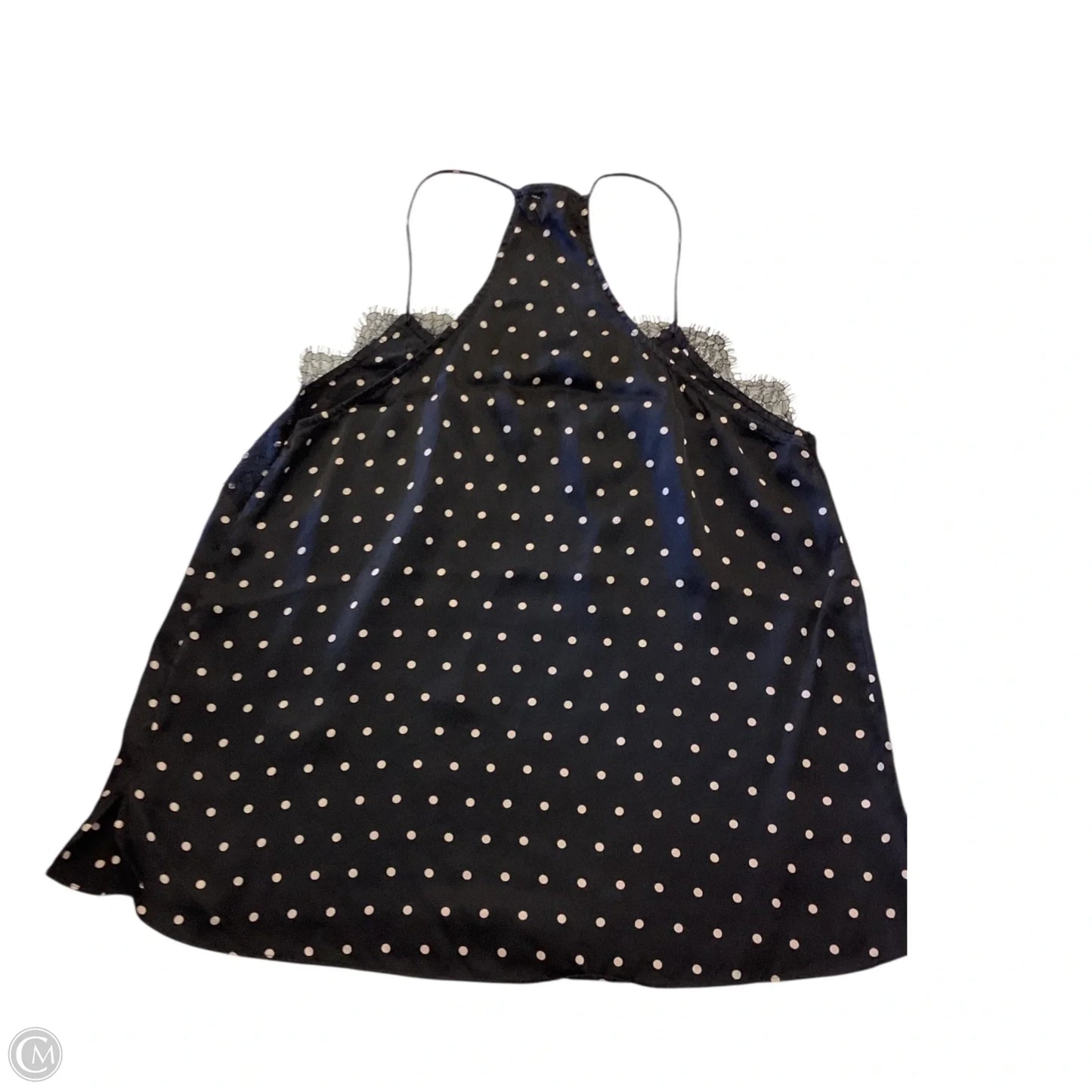 Top Cami By Clothes Mentor In Polkadot Pattern, Size: L