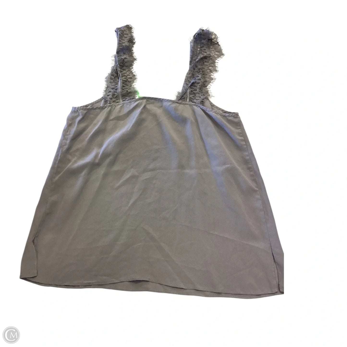 Top Cami By Clothes Mentor In Grey, Size: L