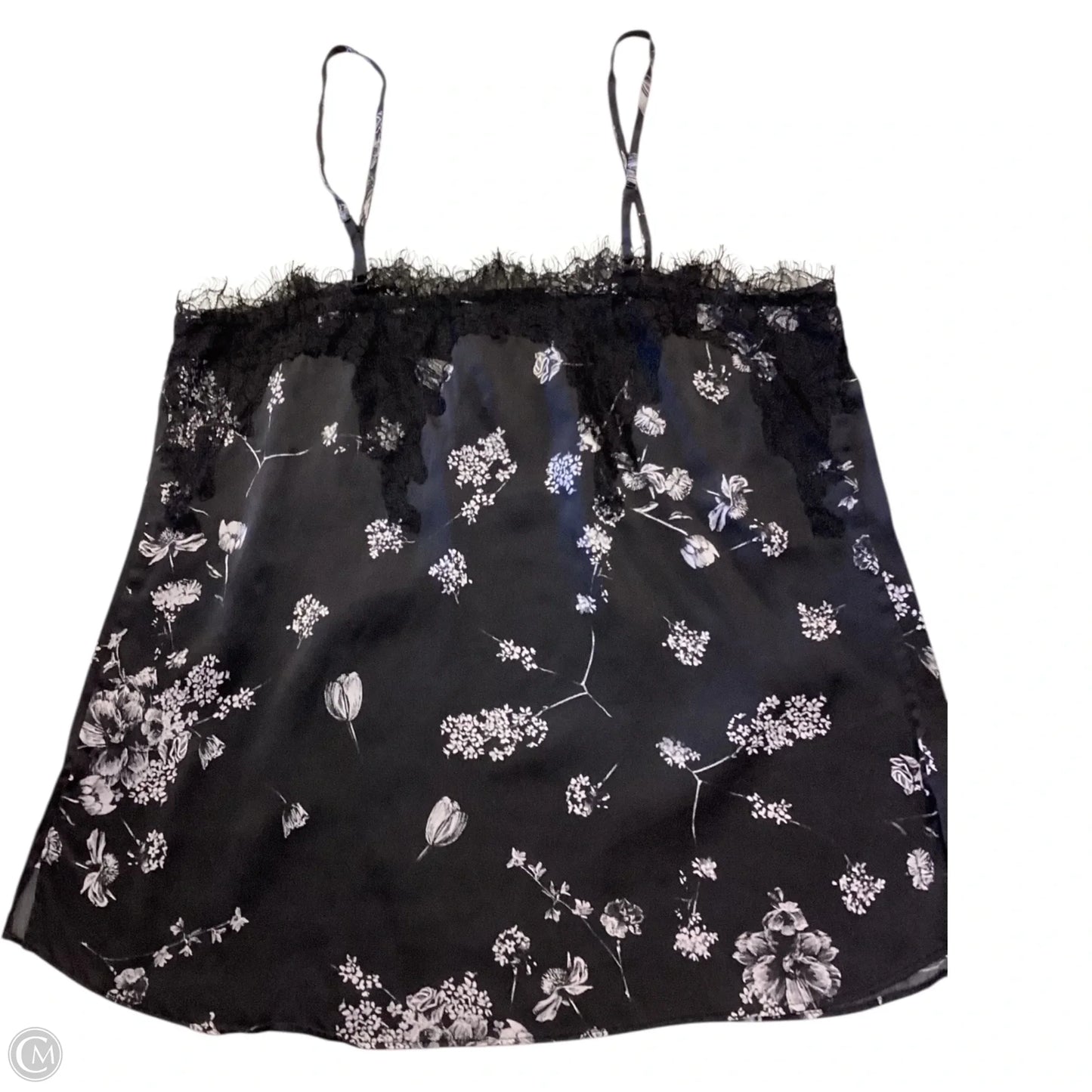 Top Cami By Clothes Mentor In Grey, Size: L