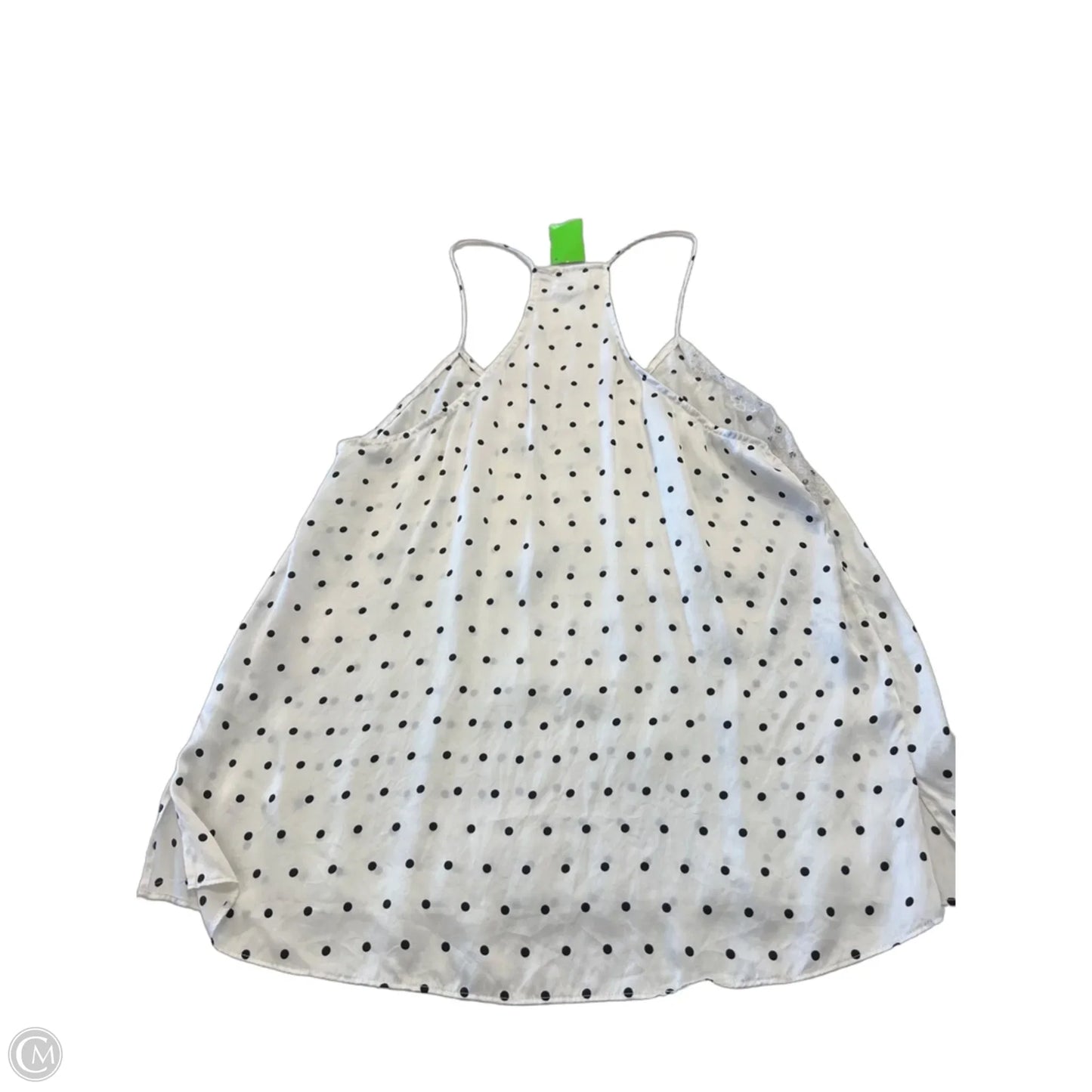 Top Cami By Clothes Mentor In Polkadot Pattern, Size: L