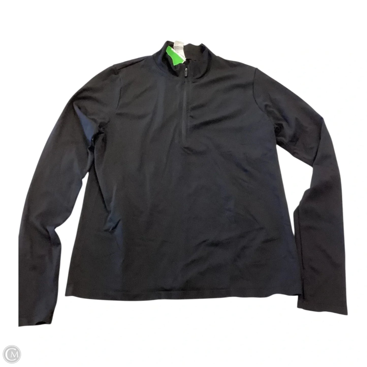 Top Long Sleeve By Fabletics In Black, Size: L