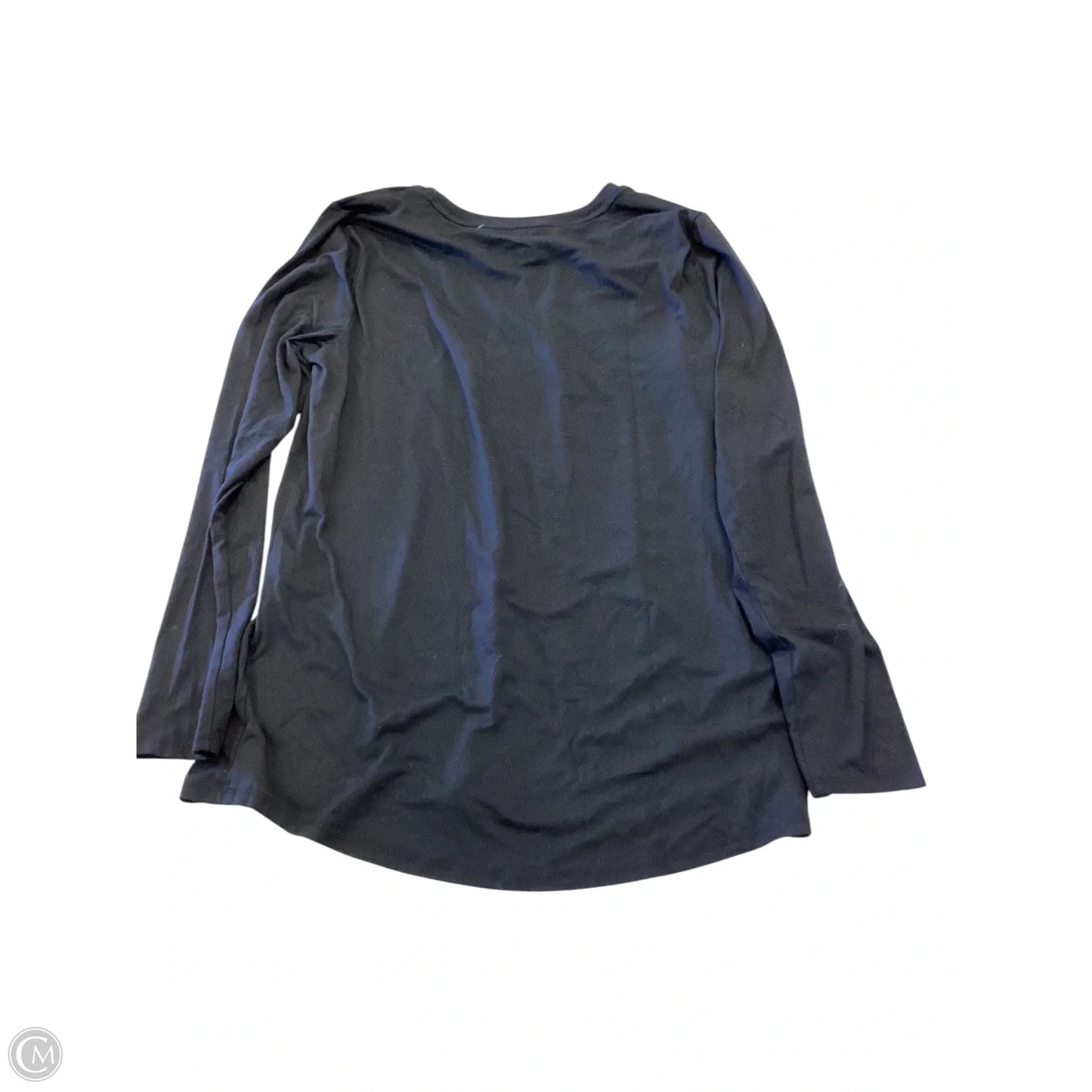 Top Long Sleeve By Skechers In Black, Size: S