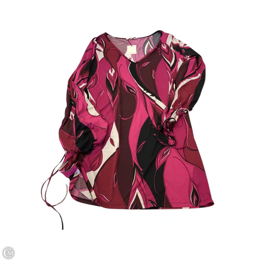 Dress Casual Short By Trina By Trina Turk In Multi-colored, Size: Xl