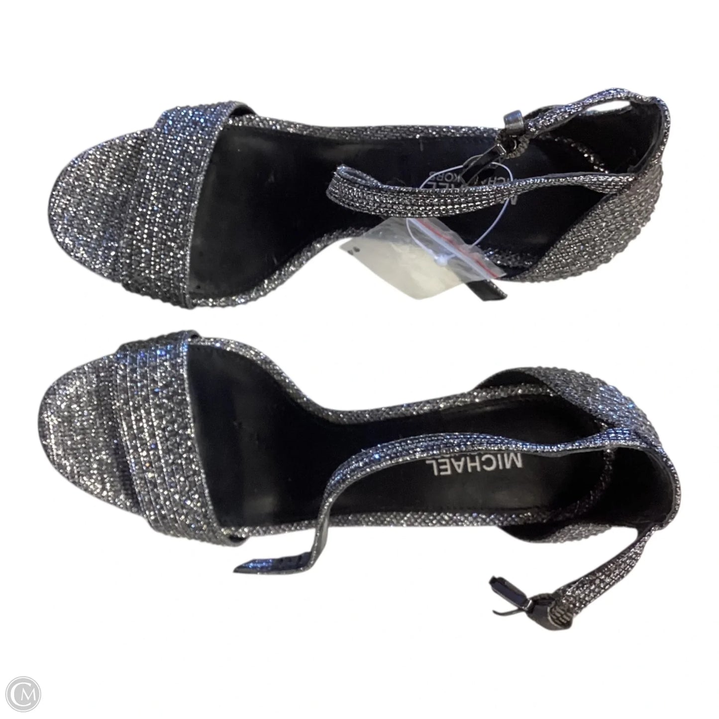 Shoes Heels Stiletto By Michael By Michael Kors In Silver, Size: 6.5